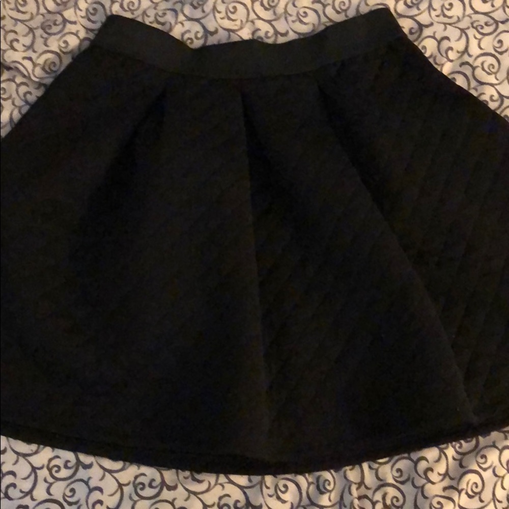Black Skater skirt